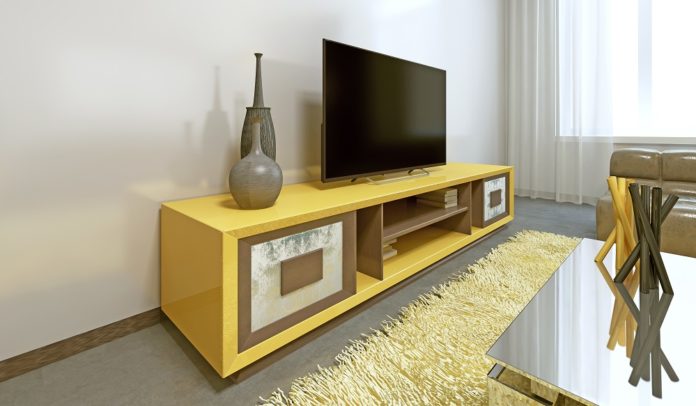 Timber TV Unit